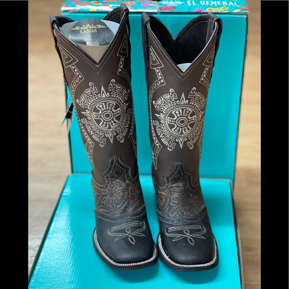 Western Square Toe Boots